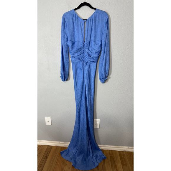 Rebecca De Ravenel Sienna Knotted Gown Maxi Size 10 - Picture 3 of 9